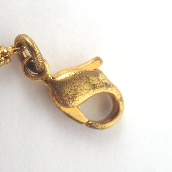 Authentic Christian Dior D logo Necklace metal [Used] - Picture 6 of 9